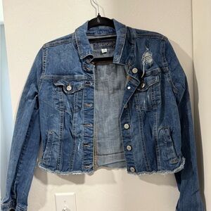 Maurices Blue Denim Jacket Size Small